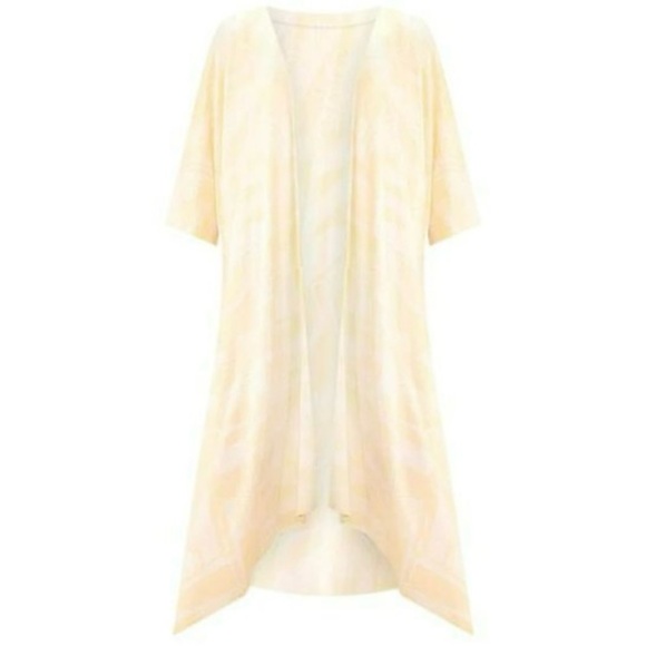 SONOMA Ivory Off White Flowy Long Kimono Coverup - Picture 1 of 8